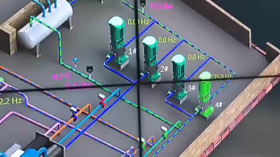 空调控制系统，空调控制柜，欧姆龙三菱西门子PLC空调控制系统