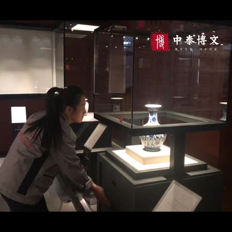 博物馆展柜-独立柜古董展览柜珠宝玉器玻璃展示柜 陈列柜 龛柜