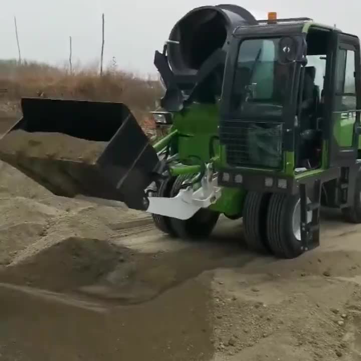 自上料搅拌车