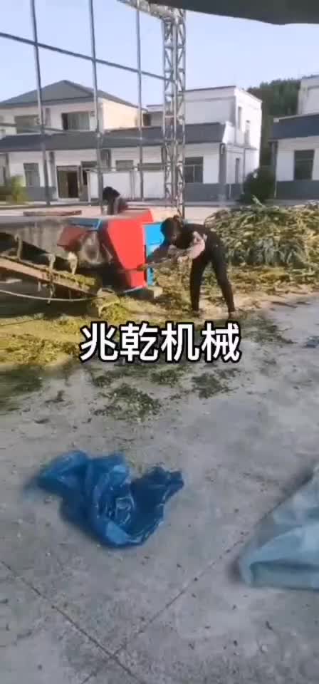 青储玉米秸秆打包机 牧草稻草黄贮压块机